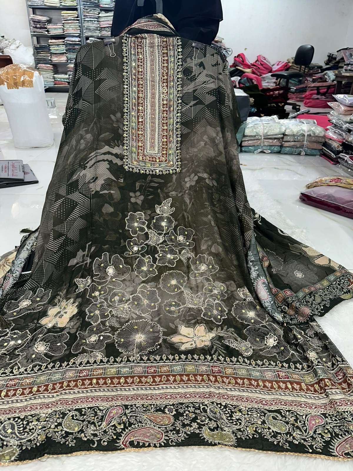 Falah Premium Maslin Collection Code - 50223 by Falah Designer Suits